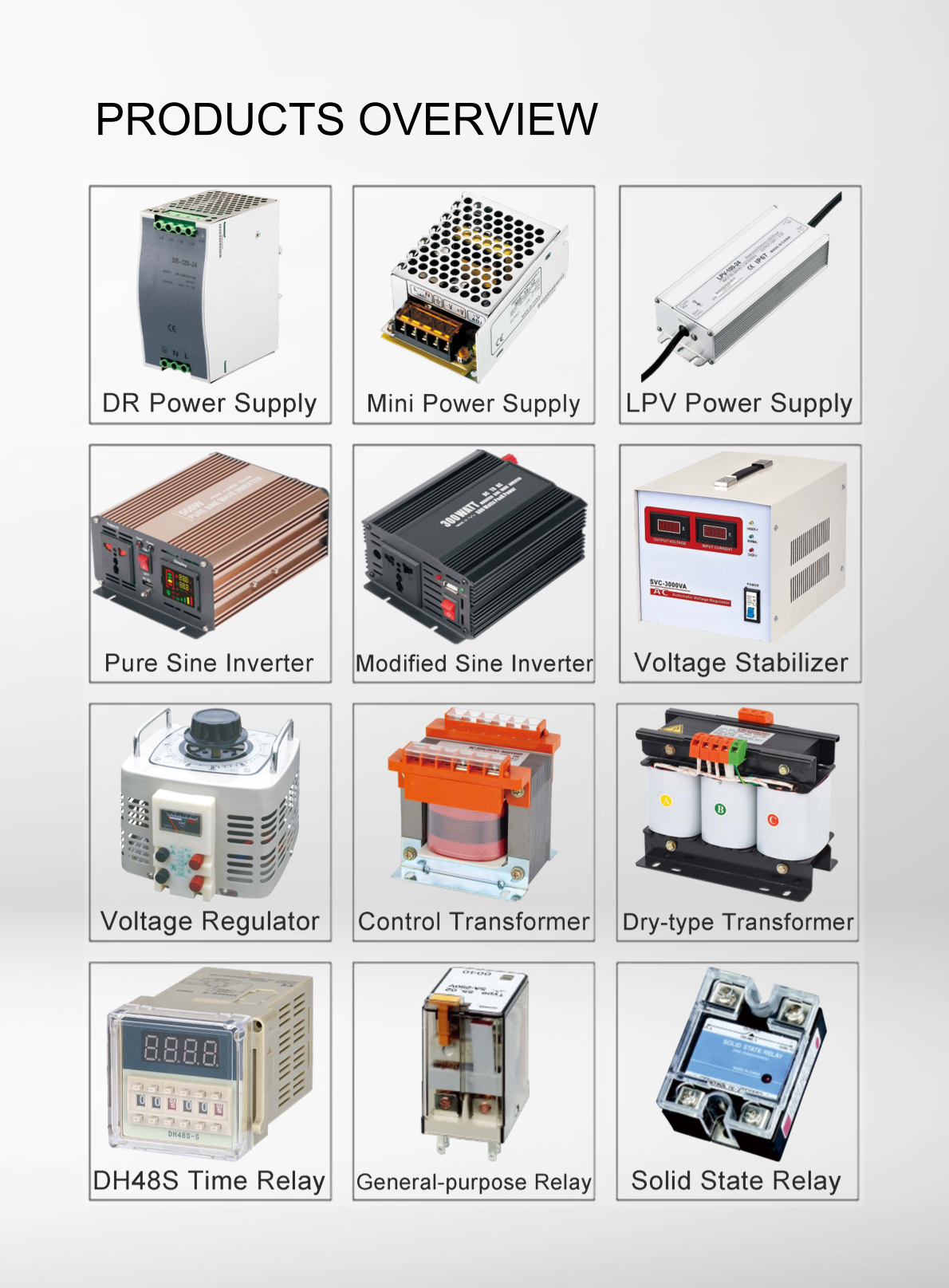 Power Supply & Relay